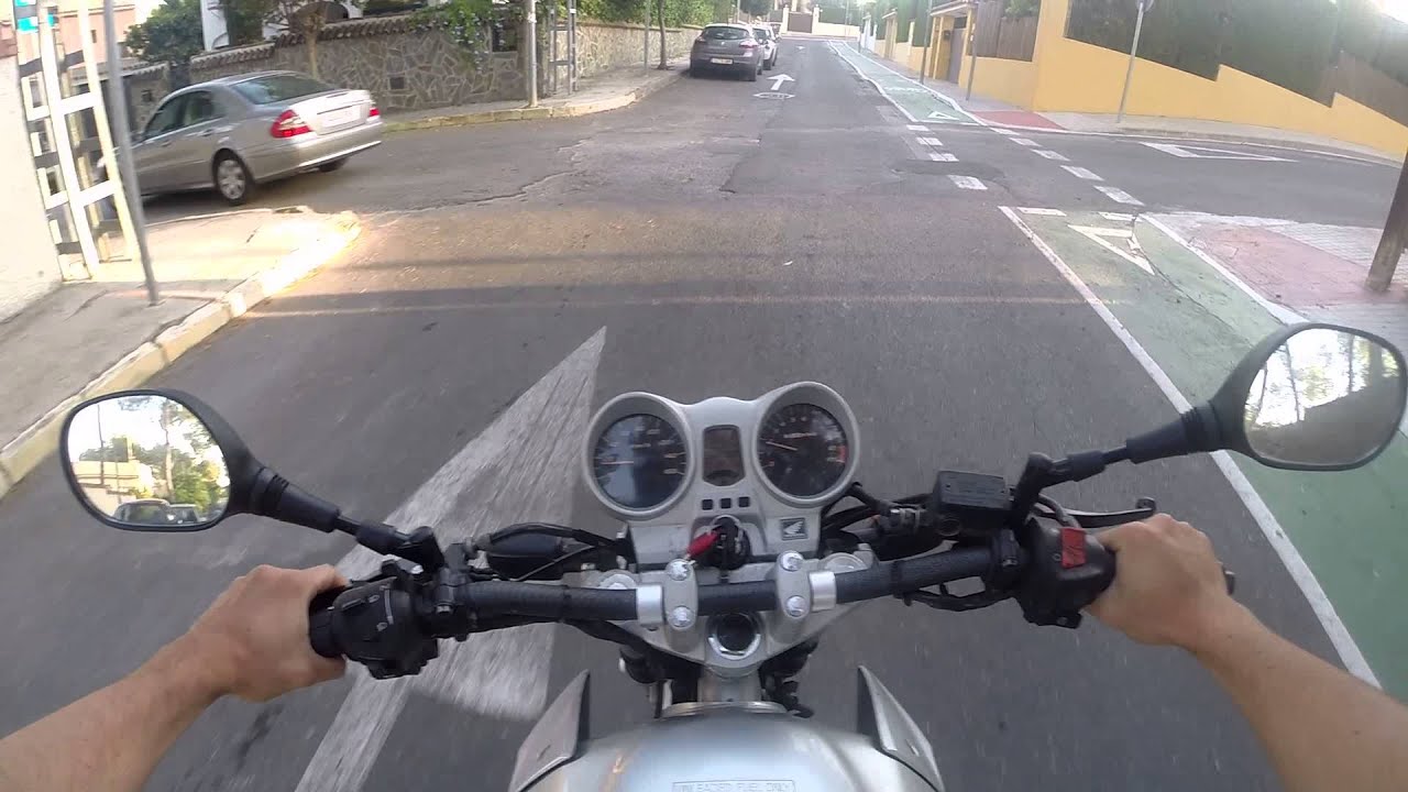 Prueba GoPro 3+ Black edition - Honda CBF 250