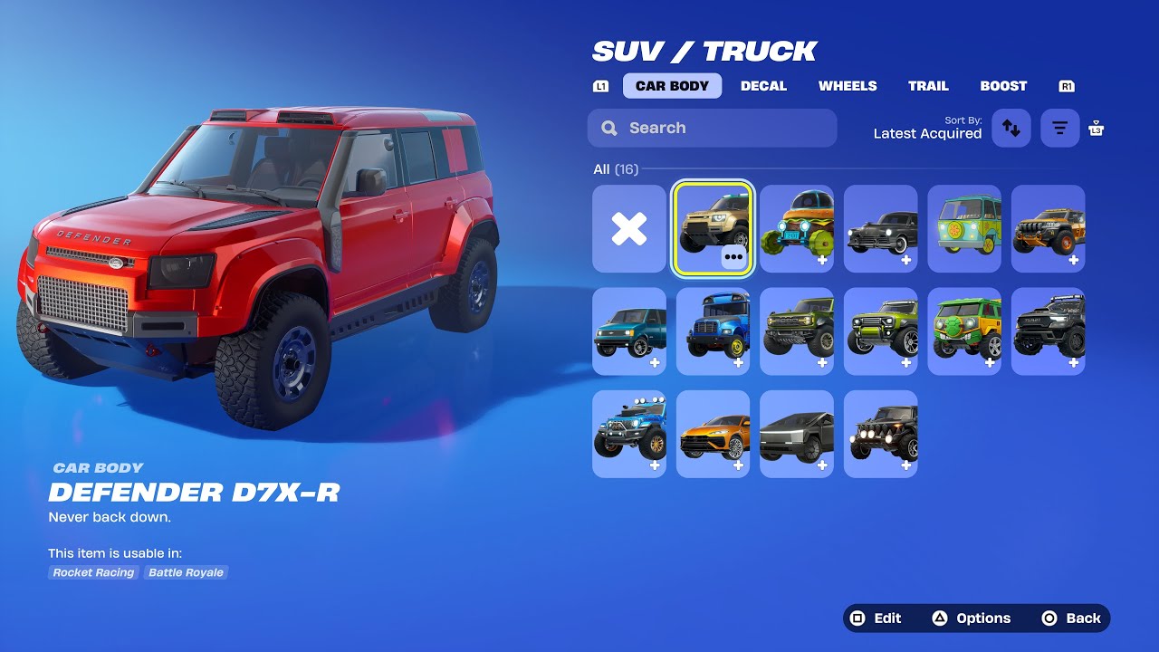 HOW TO GET ALL ROCKET LEAGUE CARS IN FORTNITE 2026!