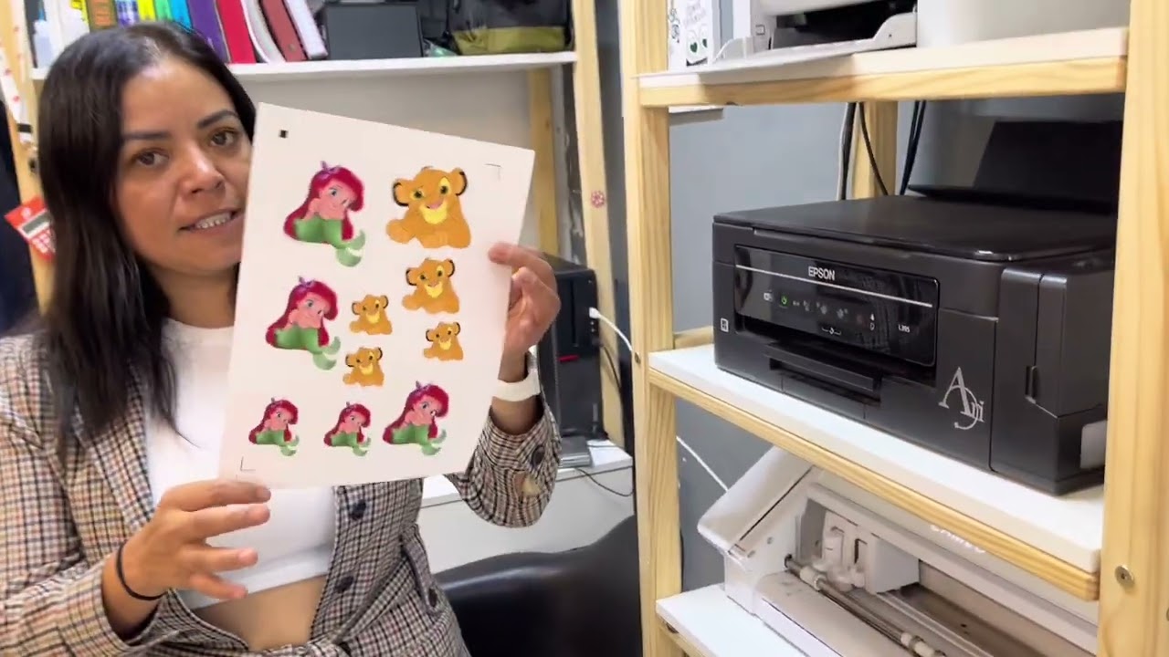 Cómo crear stickers con vinil imprimible