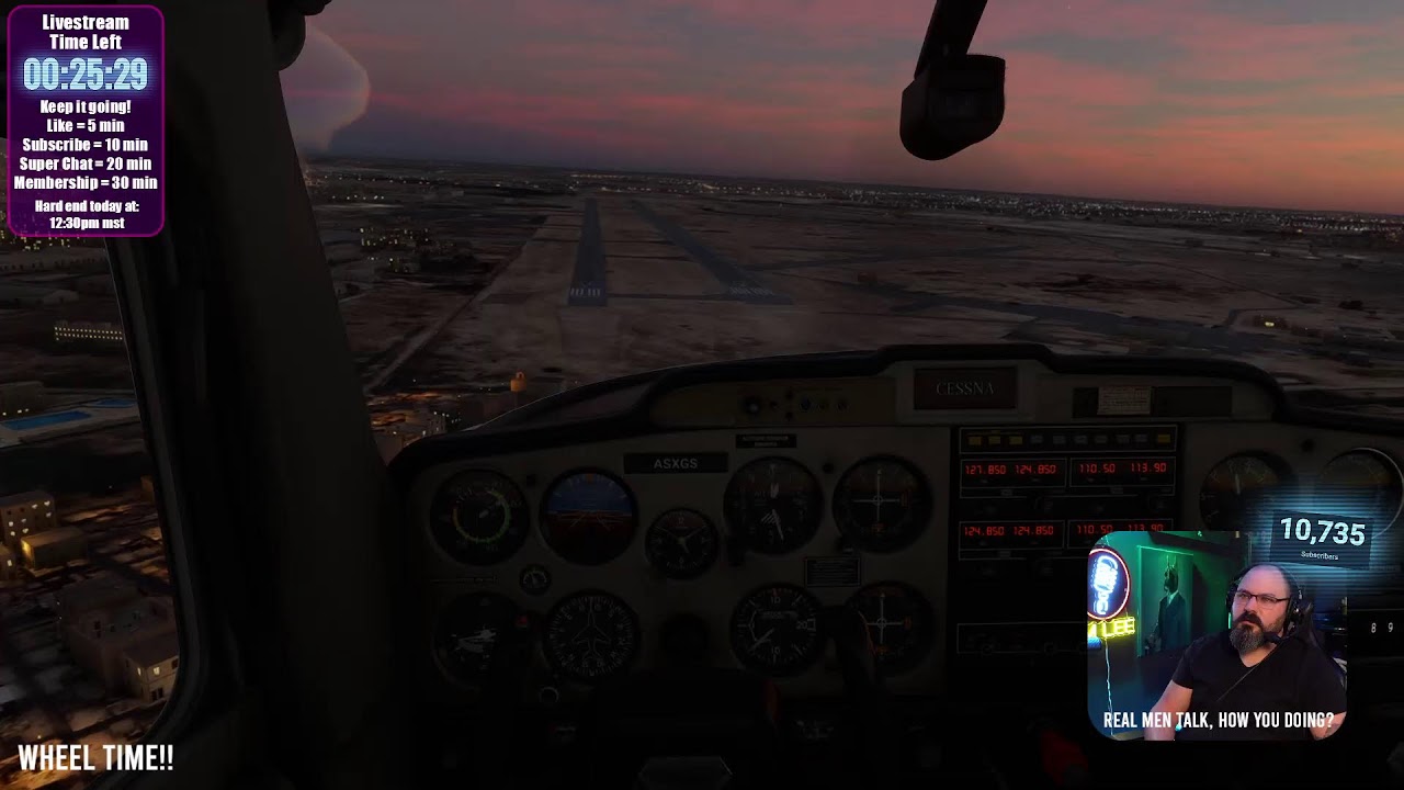 Microsoft Flight Simulator (Recorded LIVE)