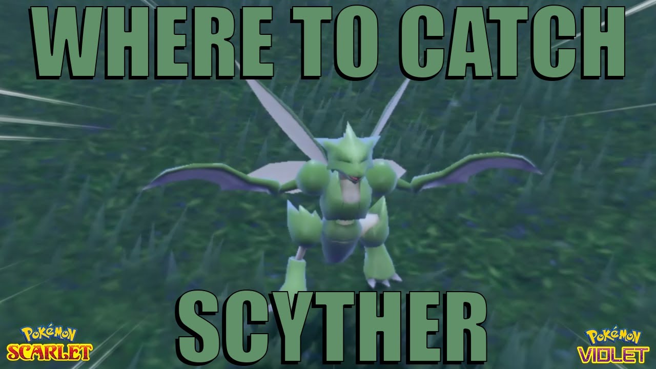 Where to Catch Scyther in Pokemon Scarlet and Violet