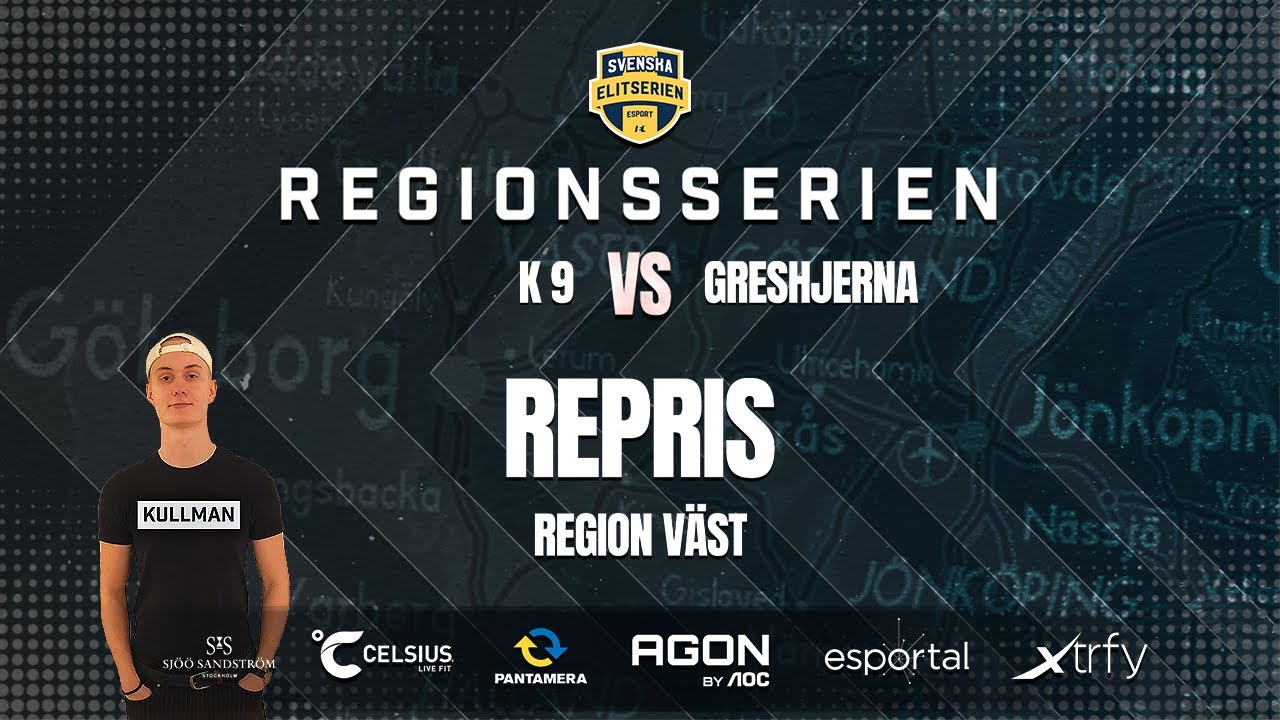 Regionserien VÄST Vårsäsongen 2023 - K 9 vs Greshjerna