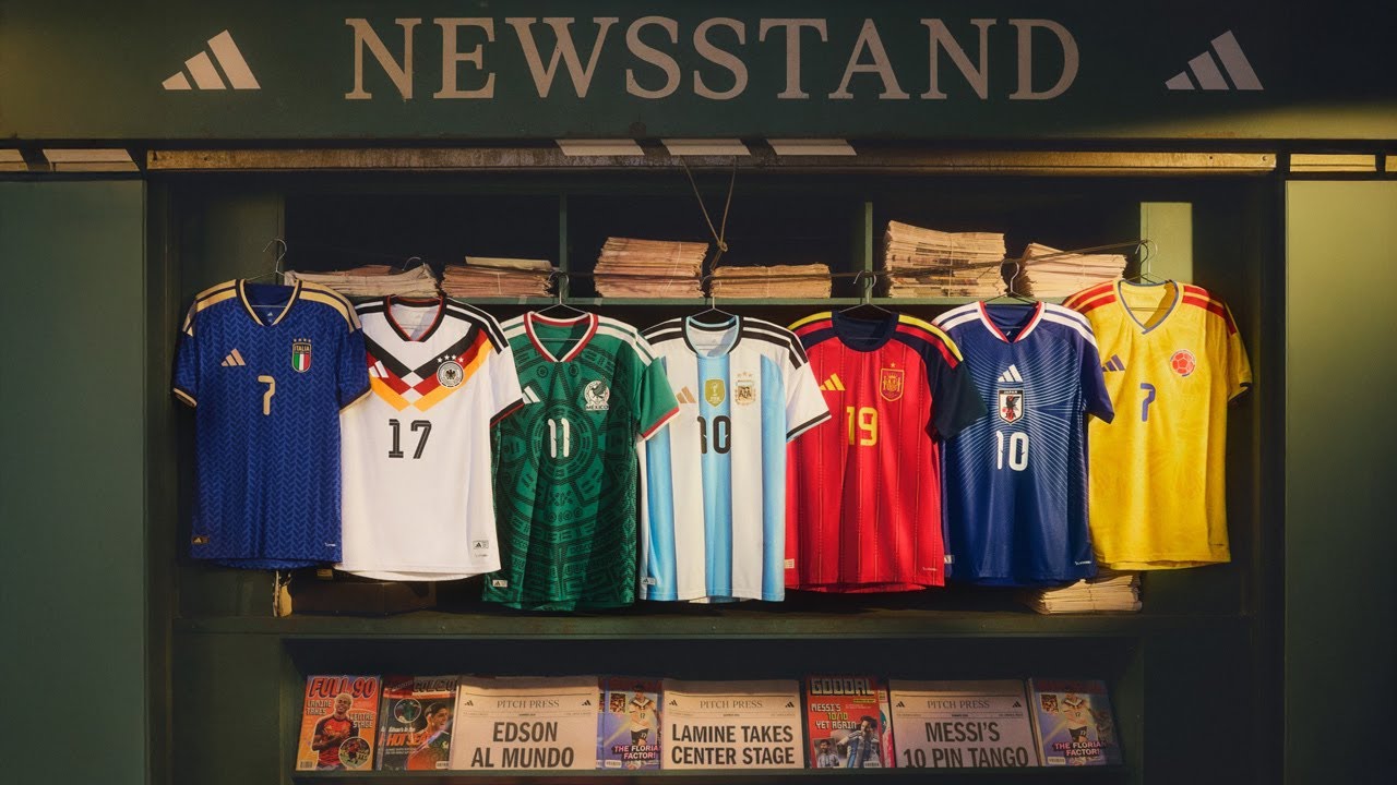 Adidas 2026 World Cup Kits Advert | La Preparaci&oacute;n Americana