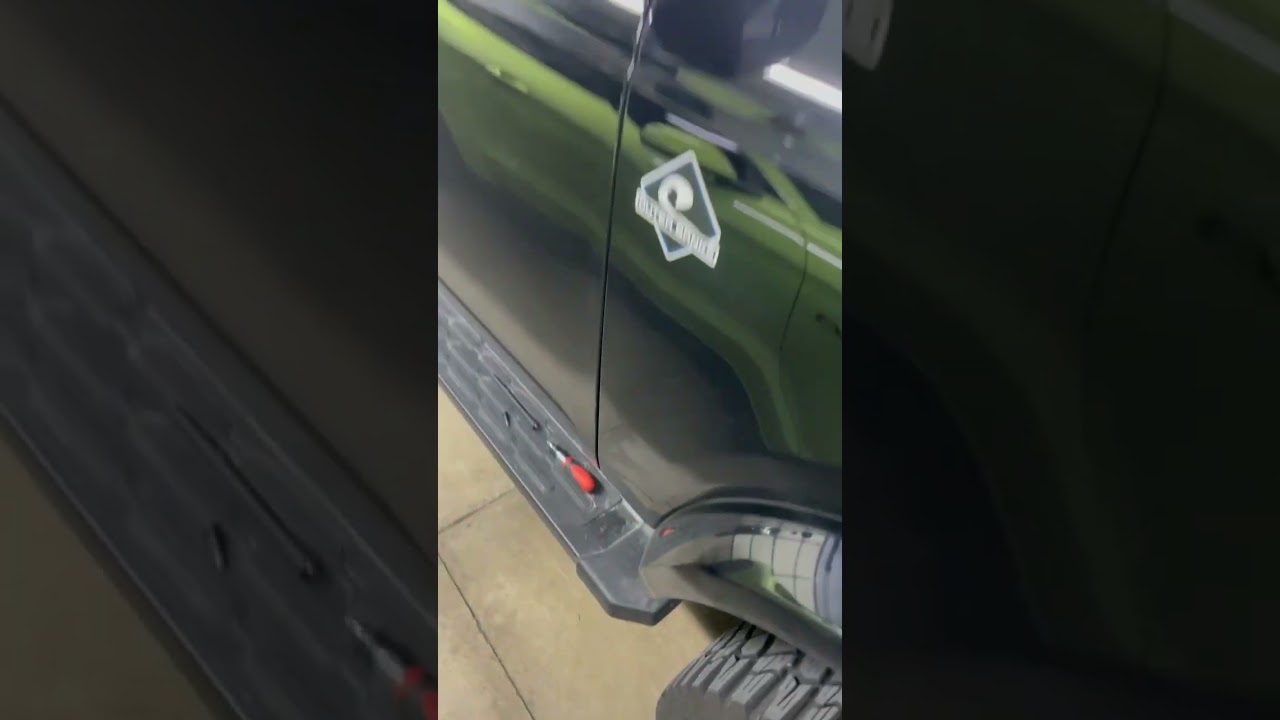 6th Gen Ford Bronco Washer Fluid Hose Leak