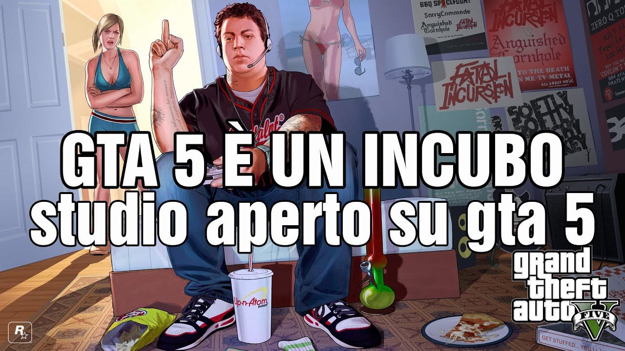 Grand Theft Auto 5 è un INCUBO! - Servizio Studio Aperto GTA 5
