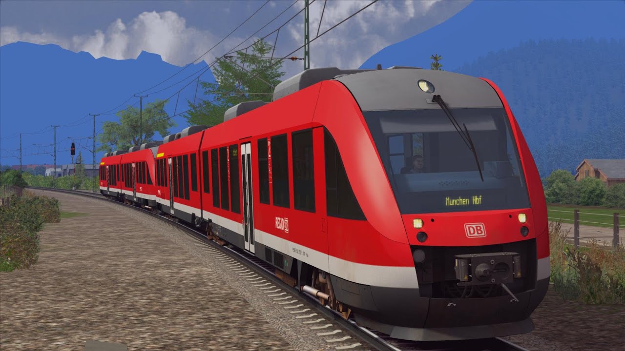 LET`S TEST Train Simulator 2015[60FPS] / Test des LINT 41 BR 648 von Railtraction