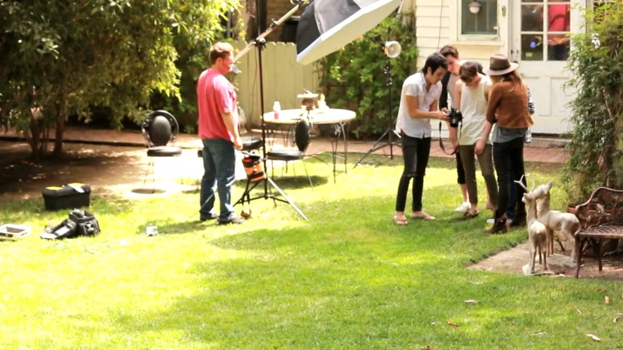 Anthony Marcano behind the scenes ( Santa Monica, CA)