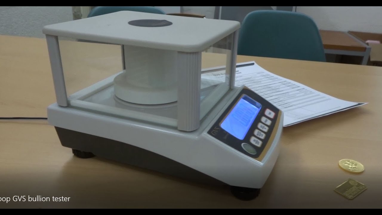 Bullion goud en zilver testen op echtheid, GVS Bullion tester, beleggingsgoud testen - Dawson Gold