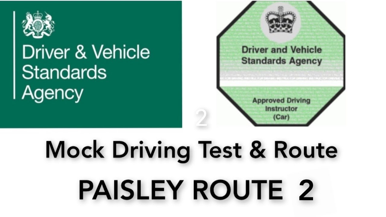 Paisley Mock Test Route 2