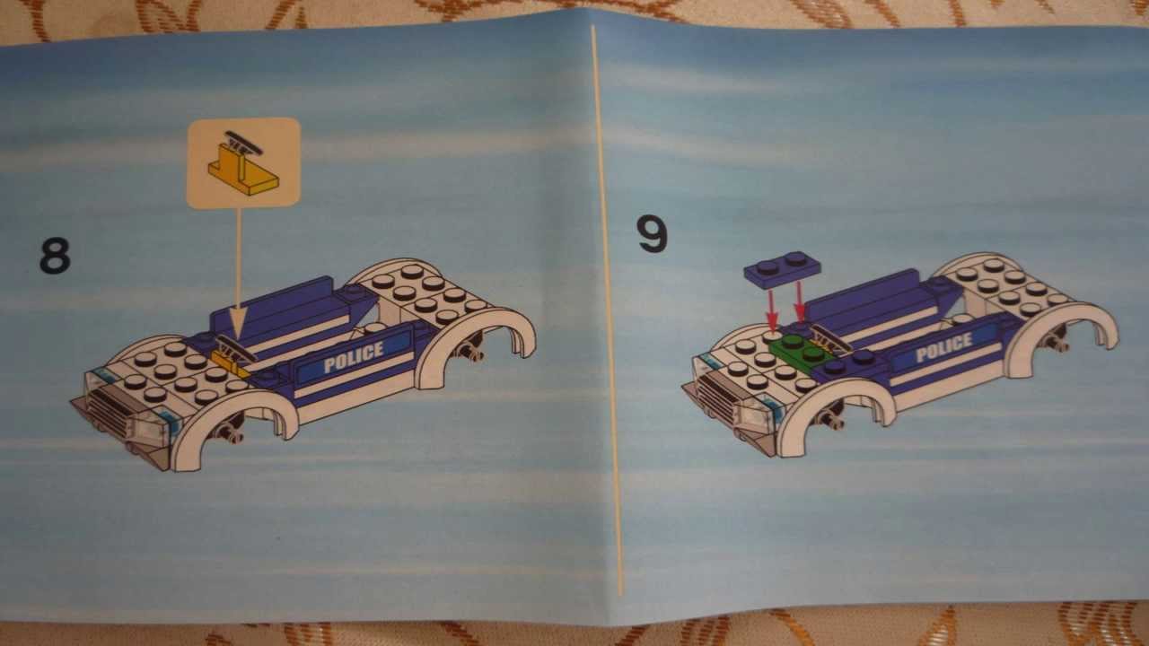 Instructions Car LEGO 4436