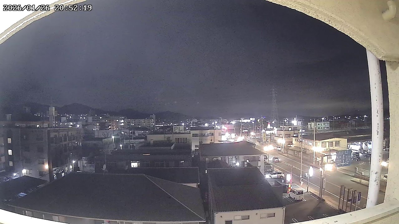福岡県飯塚市片島付近ライブカメラ Fukuoka Iizuka  Live camera.world.cam