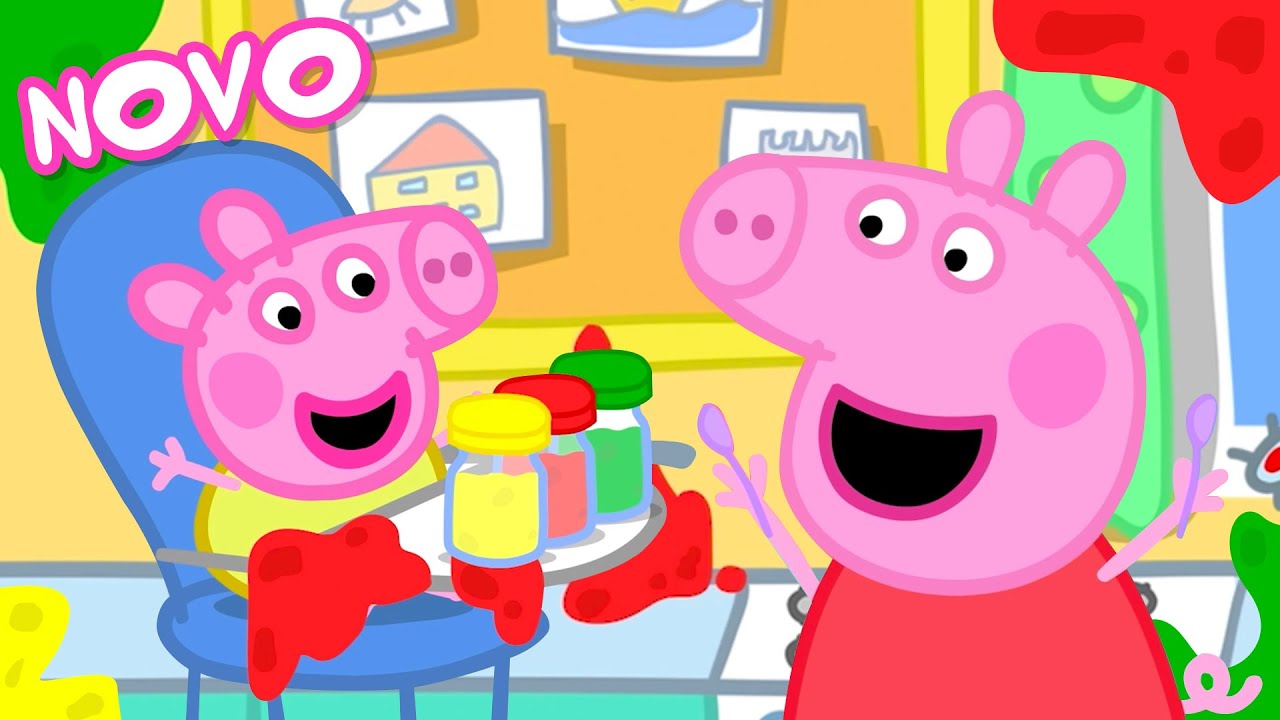 Peppa Pig Português Brasil | Comida de Bebê | NOVO Contos da Peppa Pig |