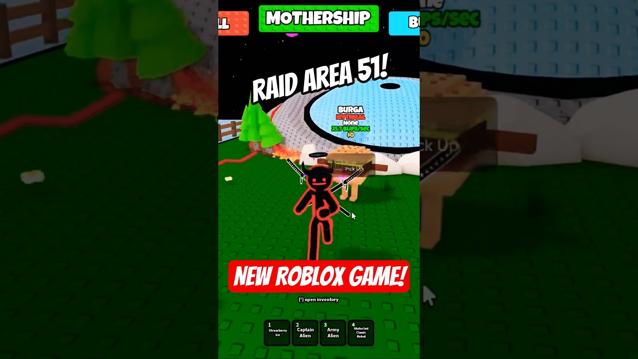 I Made A NEW Roblox Game Called Raid Area 51! (no brainrots 2026)
