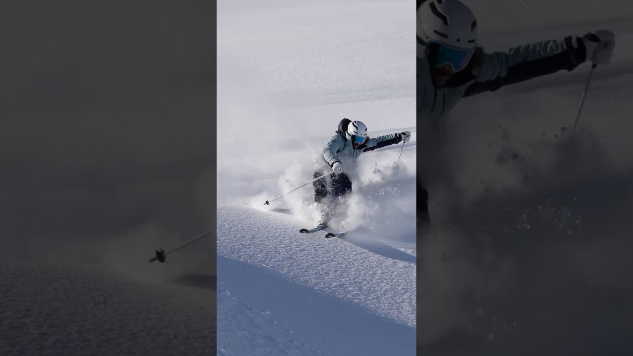 Benni Walch #powder #snow #shortturn #roundturn #powerful #pressure #dolphin #flexion #extension