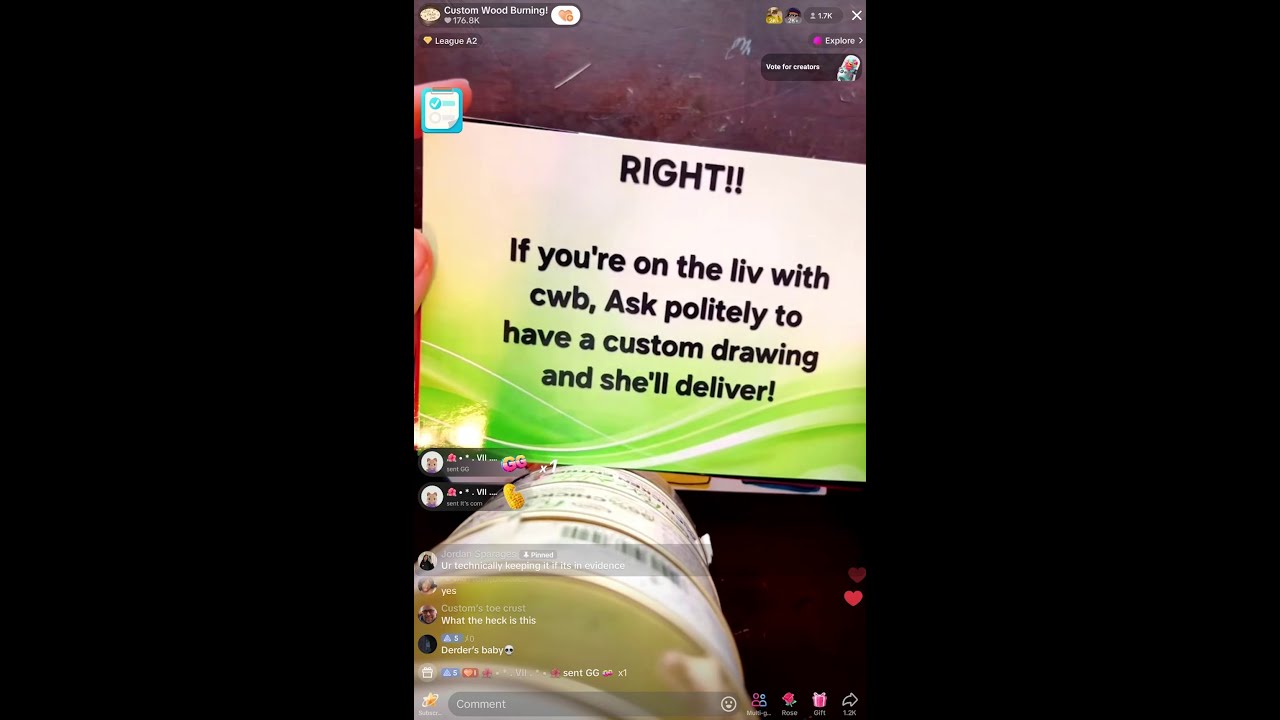 Custom Wood Burning TikTok Live | 8th June 2024
