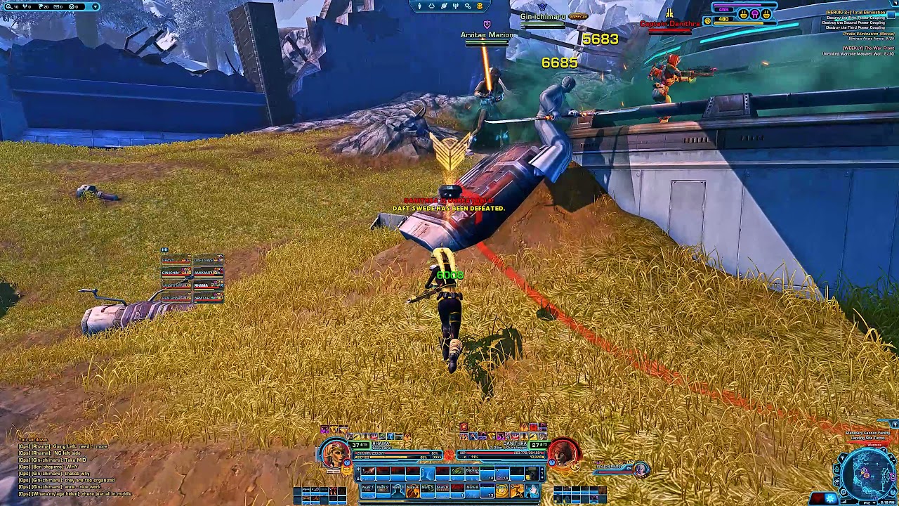 SWTOR - PvP - Smuggler - Scrapper - = so much fun! (low level)