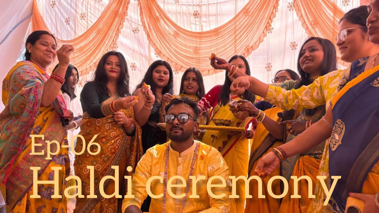 Haldi ceremony | Full masti | #youtube @lolminivlog96 