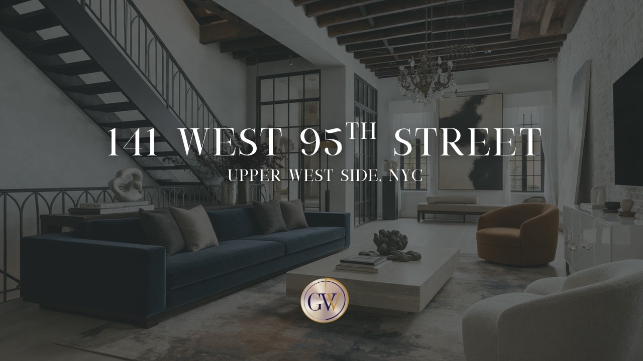 141 West 95th Street, NYC | A Tastefully Reimagined Upper West Side Townhouse
