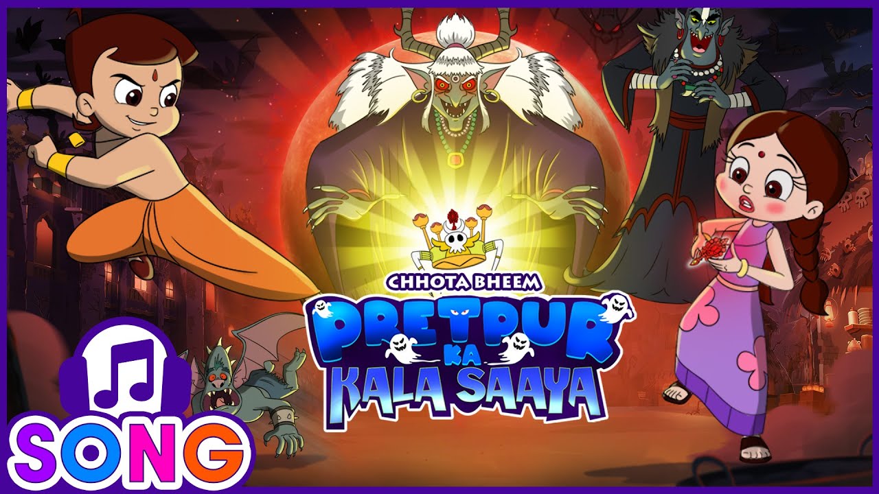 Chhota Bheem Pretpur Ka Kala Saaya | Title Song | Cartoons for Kids | Songs for Kids