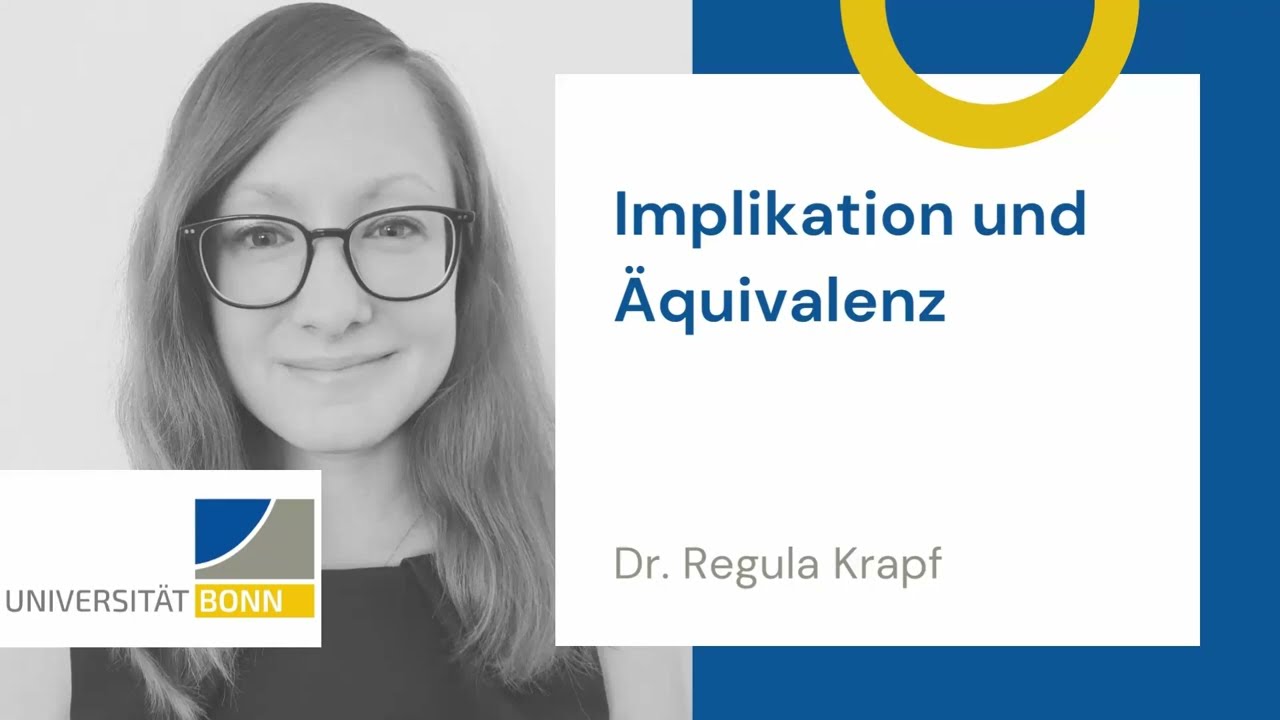 Implikation und Äquivalenz