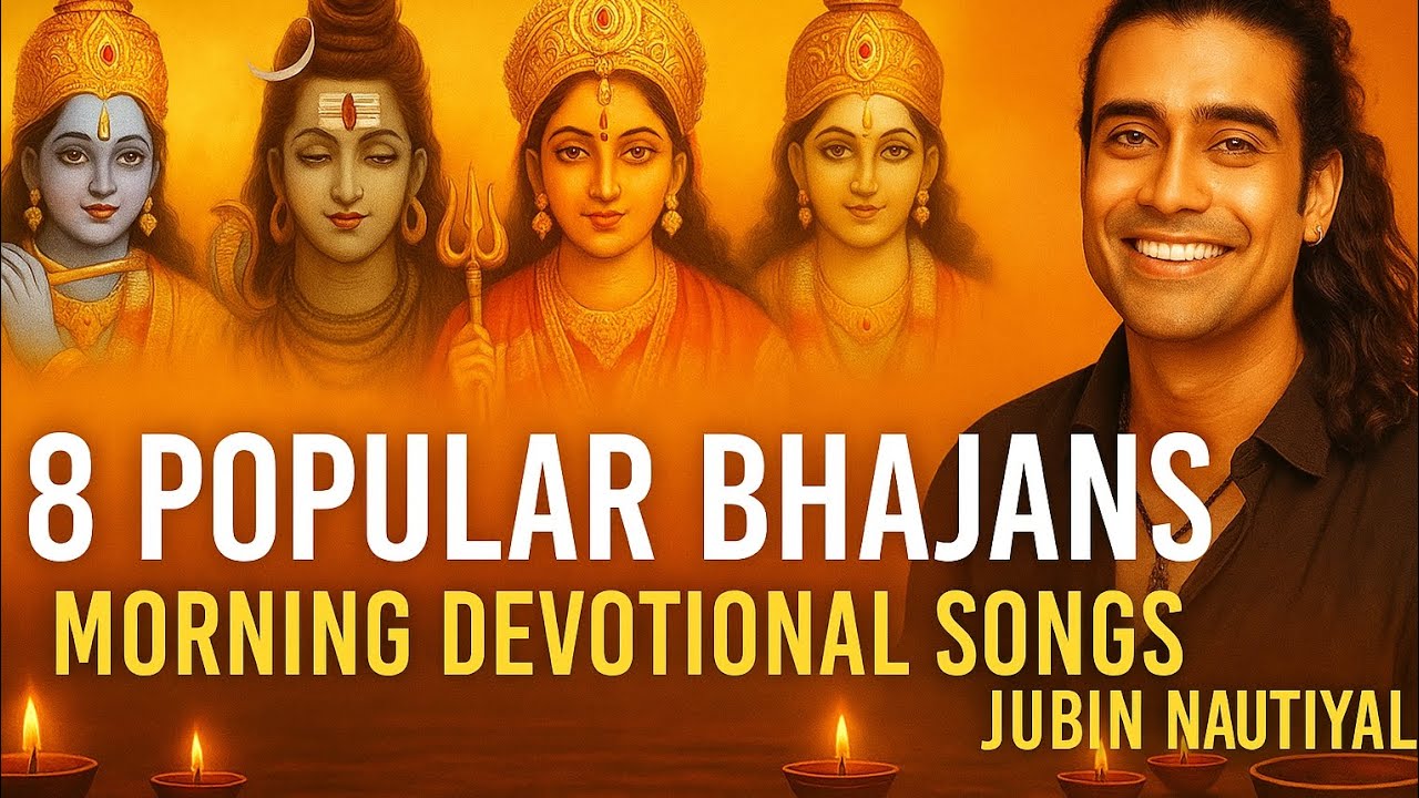 8 Popular Bhajans by Jubin Nautiyal 🙏 | Morning Devotional Songs | Peaceful Bhakti Playlist 2025😍