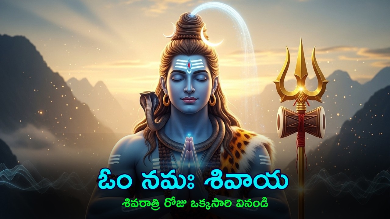 “Om Namah Shivaya | 108× Powerful Shiva Mantra for Peace, Healing & Positive Energy”