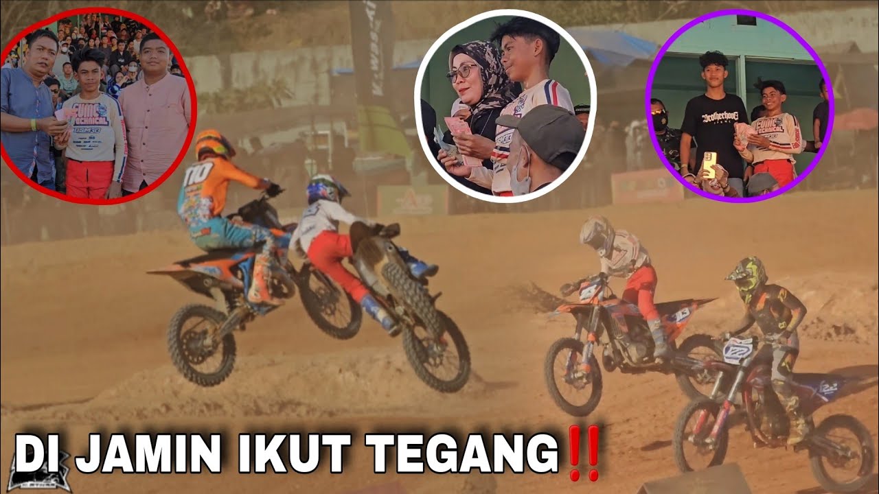 PERSAINGAN M ATHAR RIDHO JION & ROBBY NASUTION SEMAKIN PANAS DI RACE PENENTU JUARA UMUM OPEN‼️