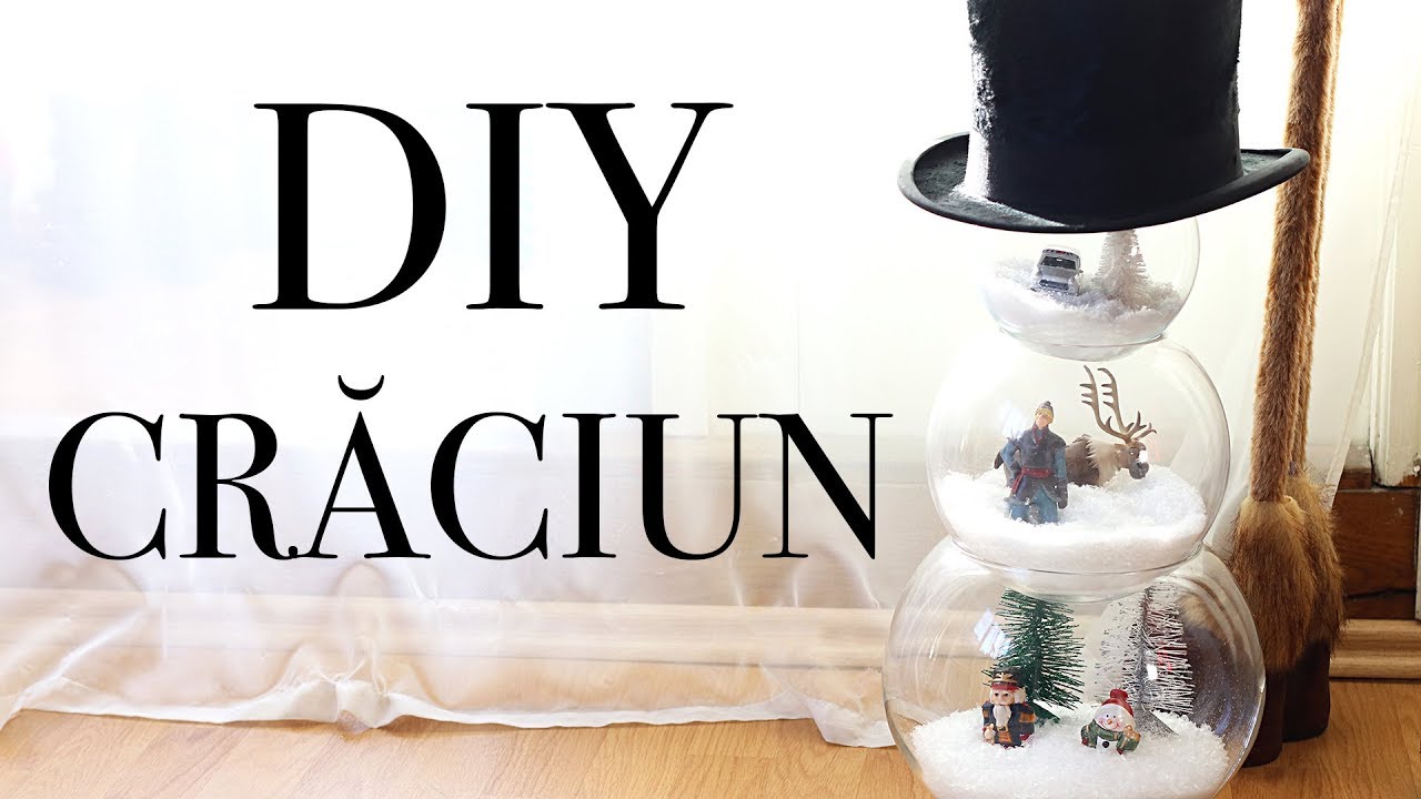 DIY | Decoratiuni frumoase de Craciun ♥