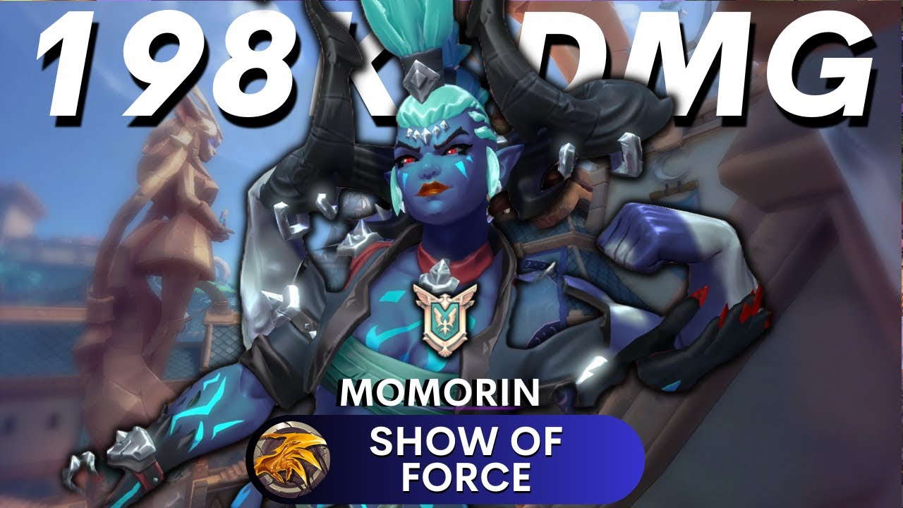 198K Dmg Nyx Show of Force Mømorin (Master) Paladins Ranked Gameplay