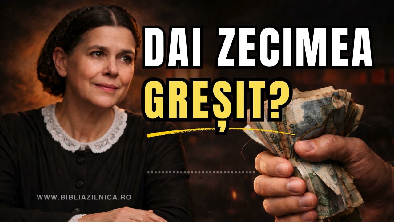 Ellen White - Dai ZECIMEA în mod GREȘIT? - 95% dintre credincioși greșesc - Cum este corect BIBLIC?