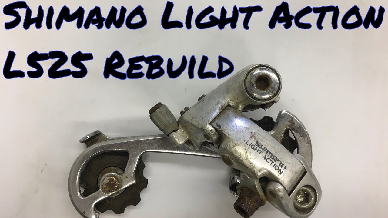 How to Rebuild a Shimano Light Action L525/L523 Derailleur