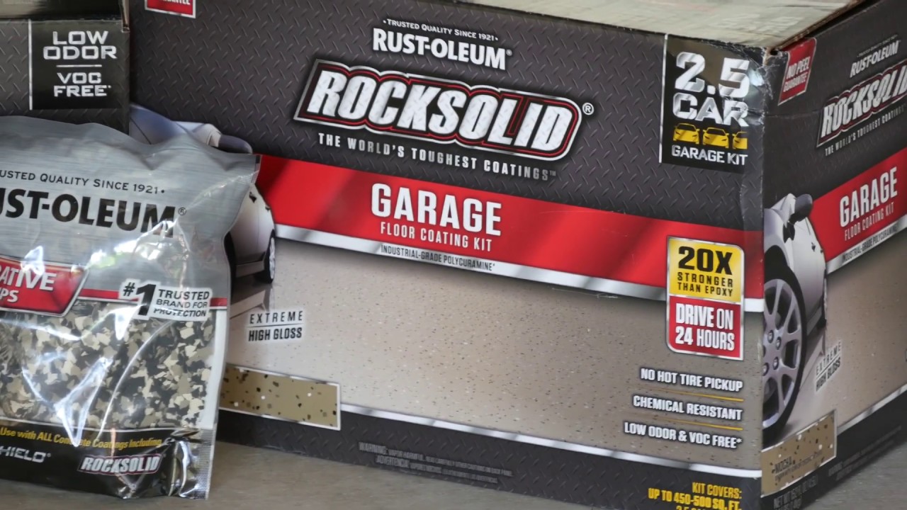 Rustoleum Rocksolid Garage * Как добиться наилучших результатов