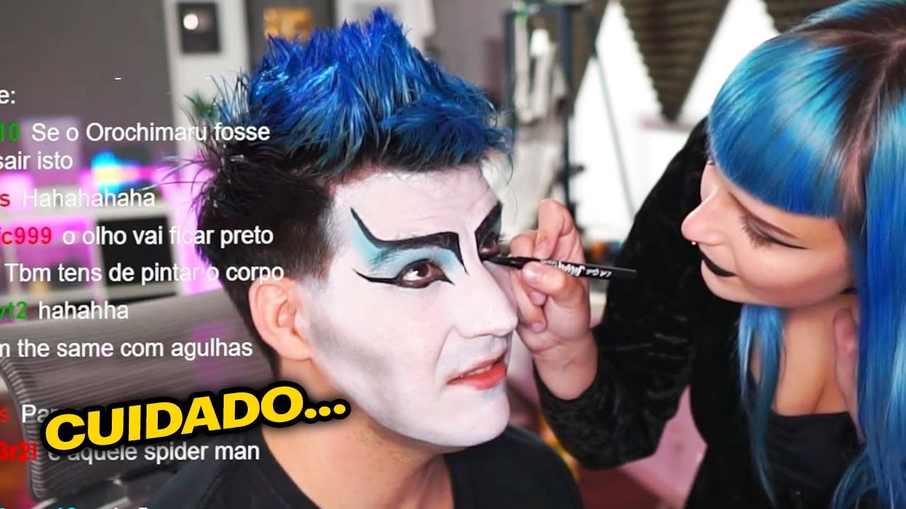O DIA QUE VIREI GÓTICO em LIVESTREAM !