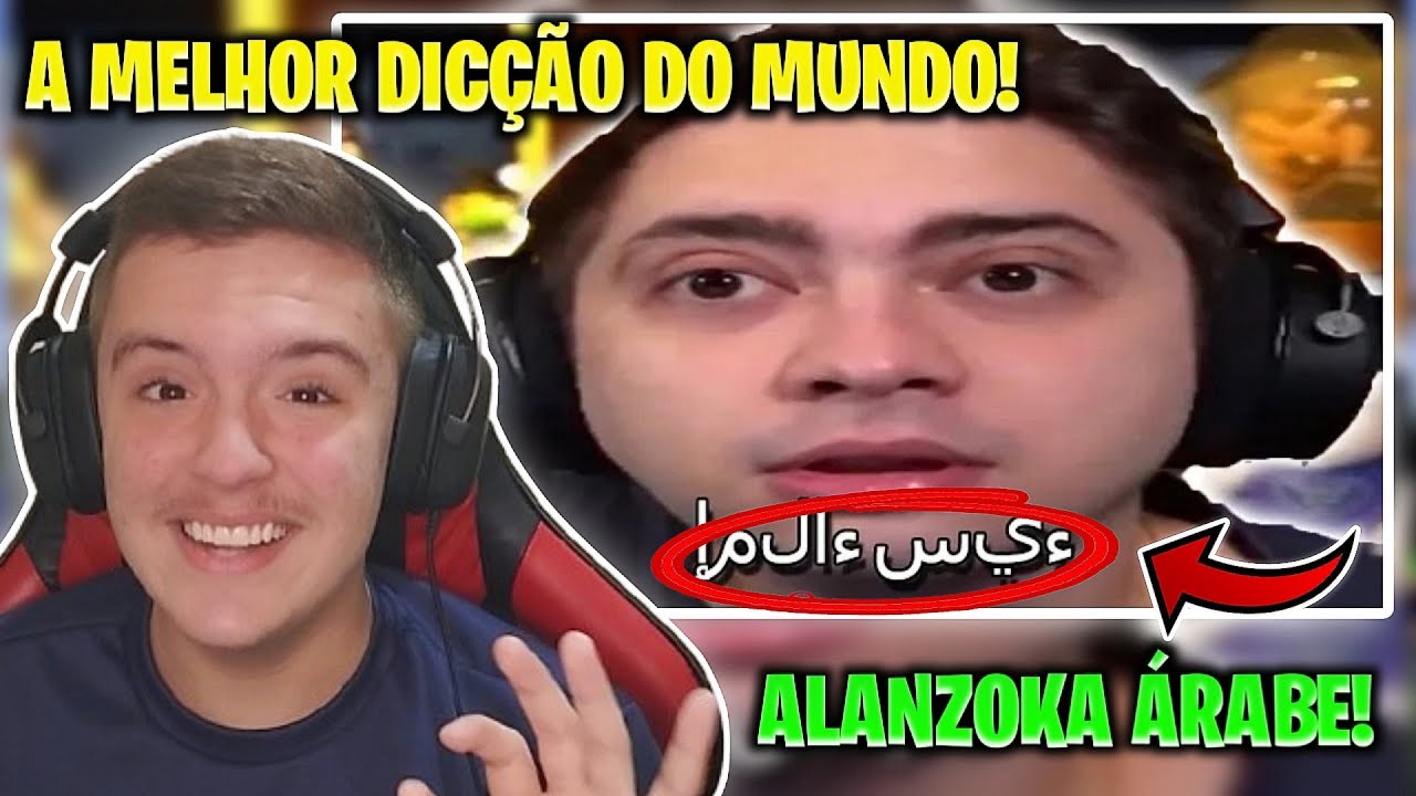 ALANZOKA ÁRABE COM A MELHOR DICÇÃO DO MUNDO!! - (Parte 2)