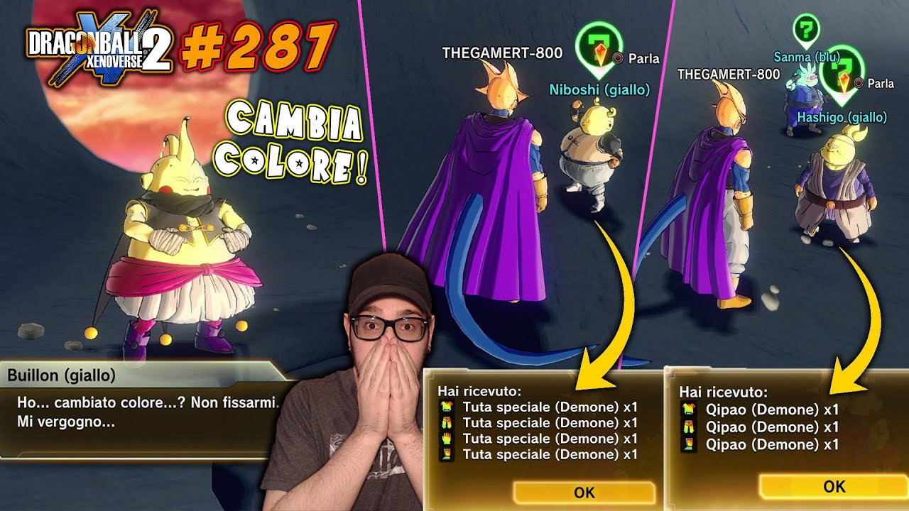 GRANDIOSO! CAMBIAMO DI COLORE UN MAJIN! SBLOCCHIAMO TUTA SPECIALE E QIPAO DA DEMONE! XENOVERSE2 #287