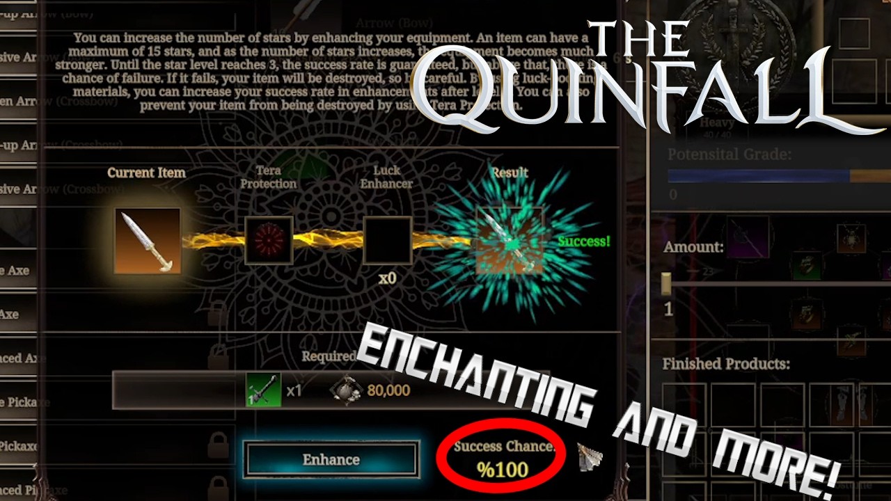 Quinfall Enchanting, Powerstones & Set Bonuses – Explained Simply