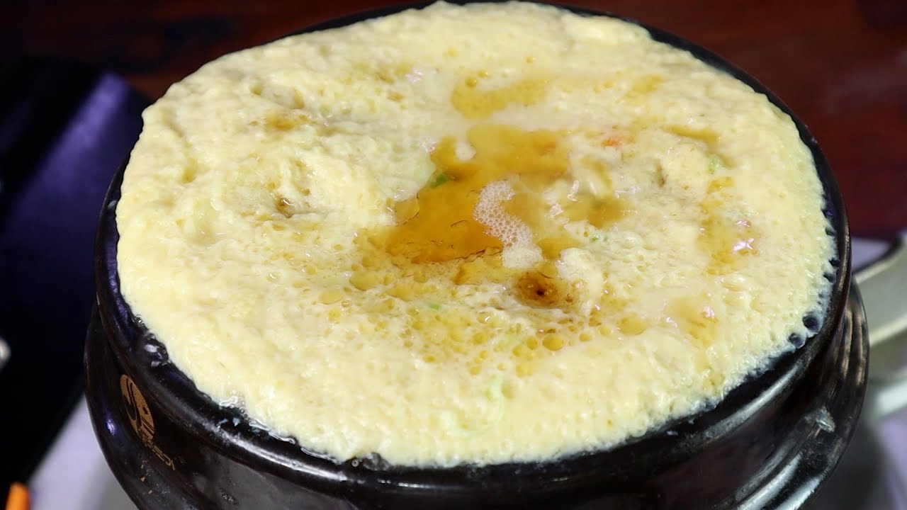 제발 물 끓을 때 넣으세요! 고깃집 폭탄계란찜 이렇게 만들어 정말 맛있어요~
