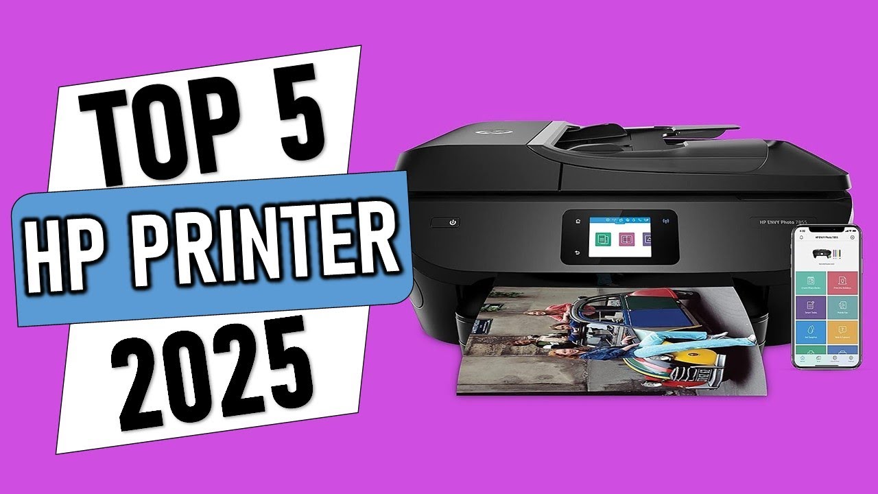 ✅Top 5 Best HP Printer 2025: Top Home, Office and Business Picks