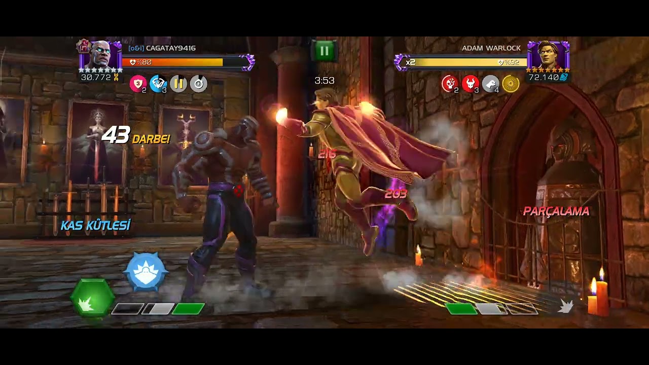 Kolezyum Adam Warlock vs Gentle 