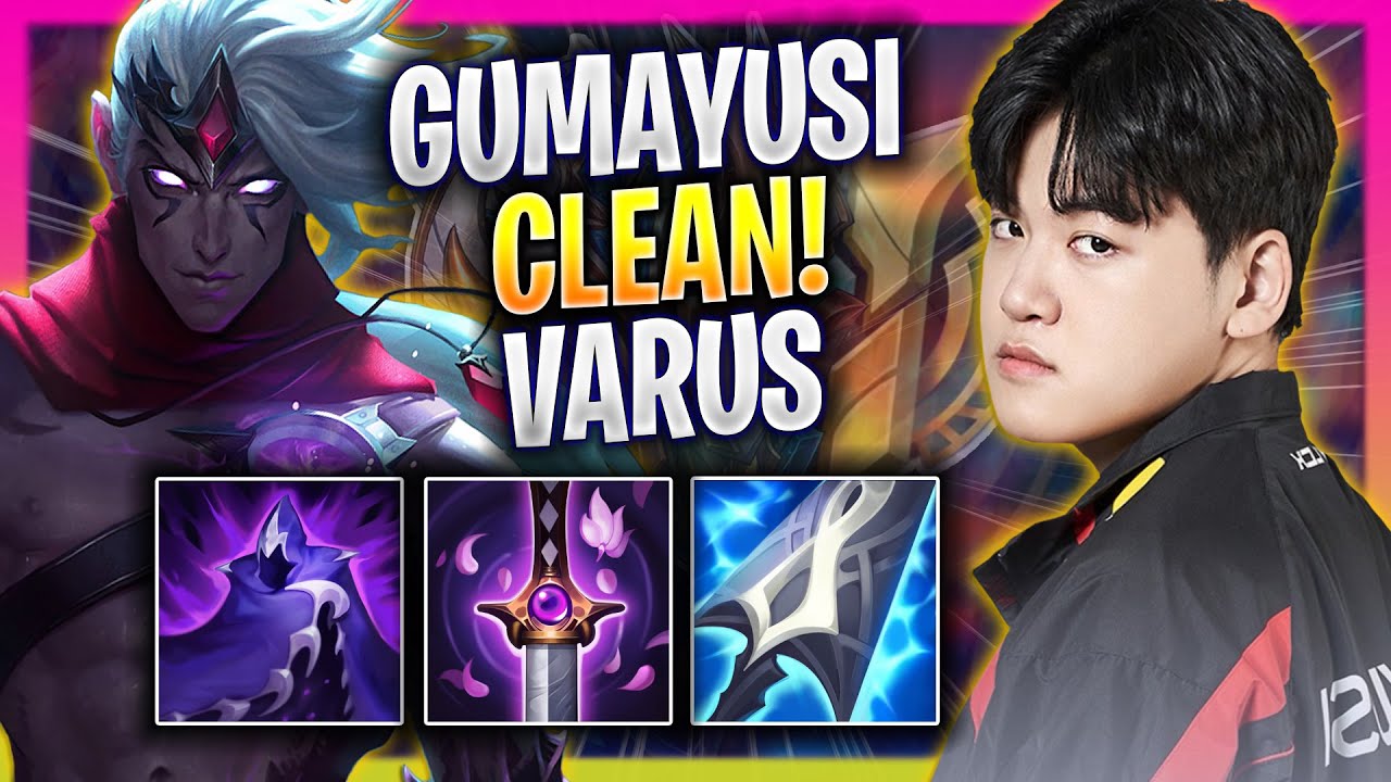 GUMAYUSI IS SUPER CLEAN WITH VARUS! - T1 Gumayusi Plays Varus ADC vs Jinx! | Season 2025