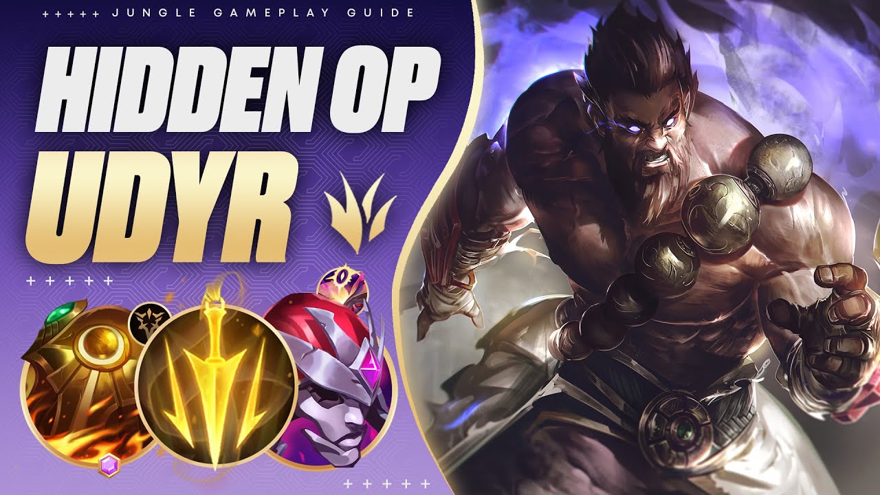UDYR JUNGLE CAN'T DIE: Why He Is A HIDDEN OP For Junglers To Climb! | Season 12 Jungle Guide