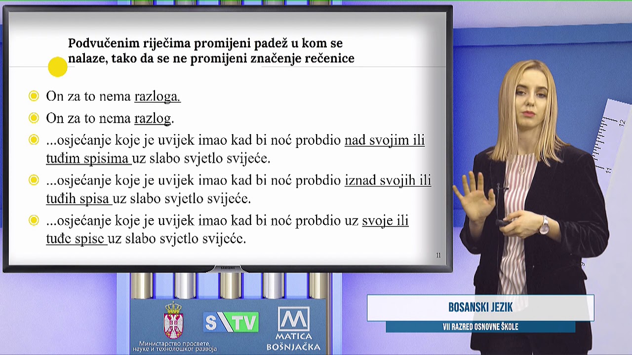 OŠ-R7 Bosanski jezik, NJ 121 (Nejra Beširović)