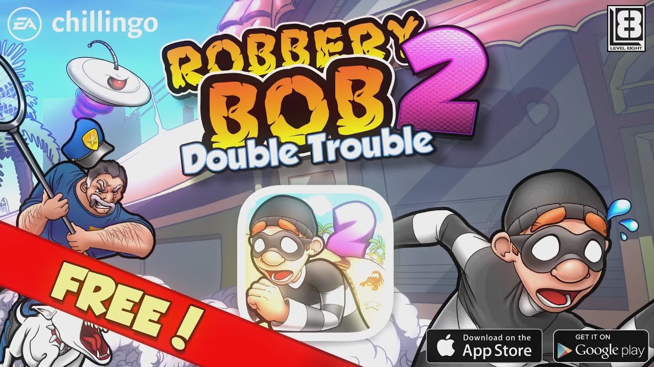 Robbery Bob 2 - Double Trouble v1.3 TRAILER 