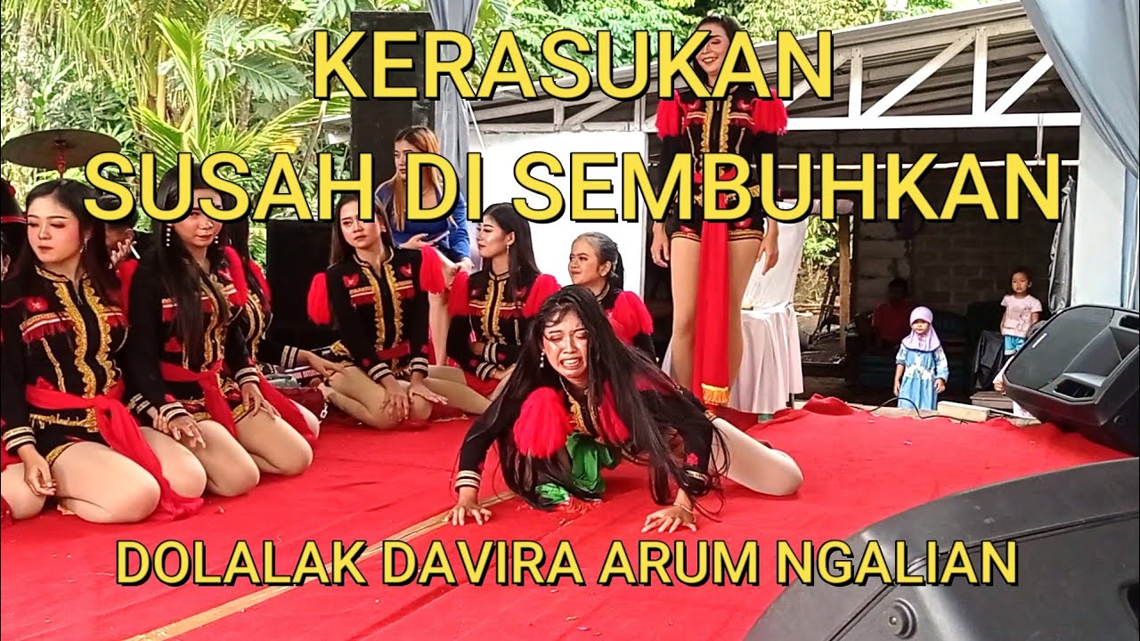 VIRAL !! KERASUKAN SUSAH DI SEMBUHKAN DOLALAK DAVIRA ARUM NGALIAN WADASLINTANG WONOSOBO, TERBARU