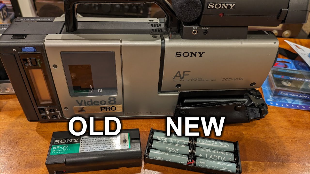 Новый аккумулятор для видеокамеры Sony CCD-V110 (с 1986 года)