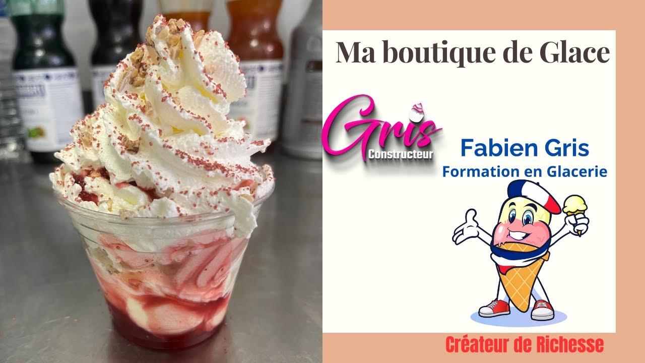 Visite de mon magasin de glace