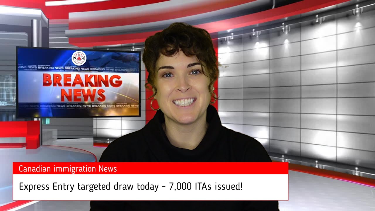 Breaking #expressentry News: 7,000 ITAs issued