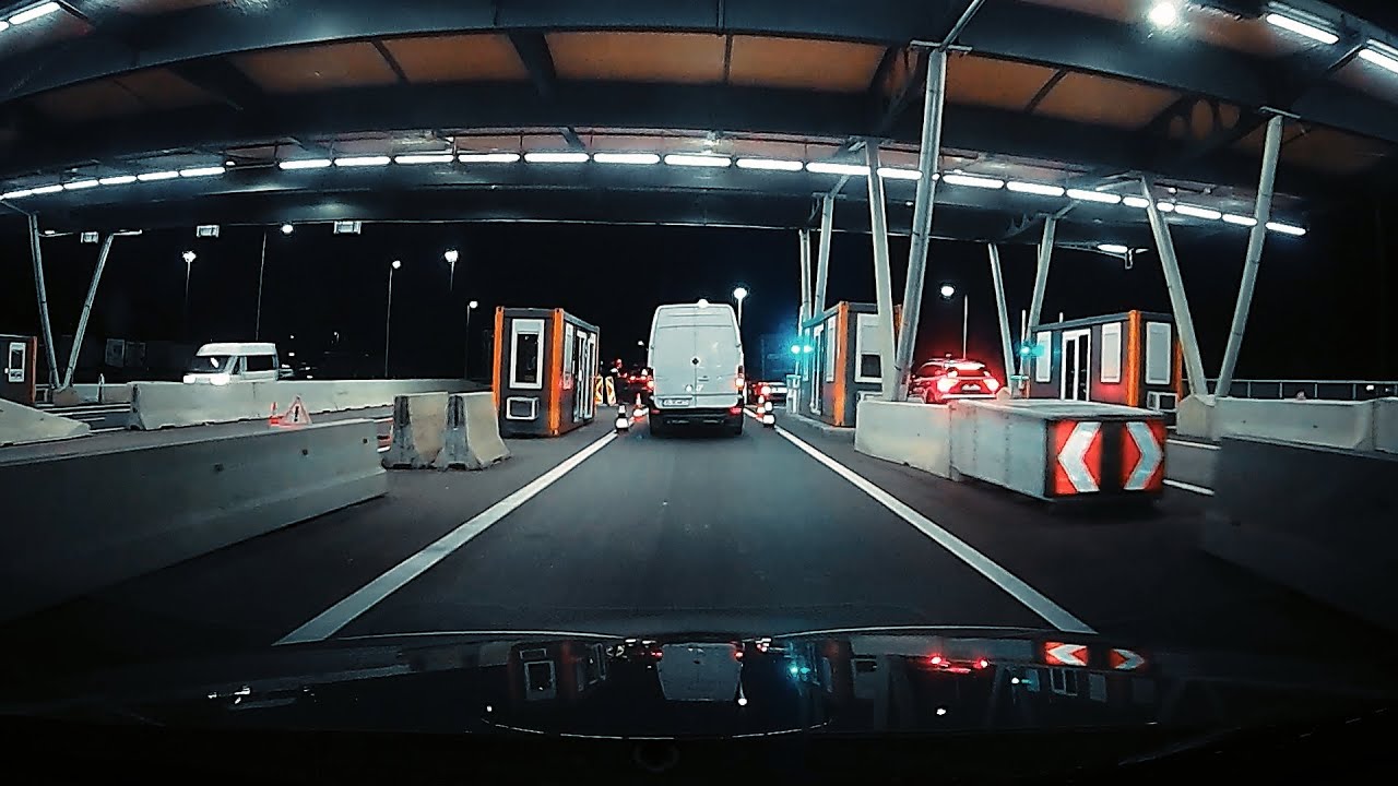 Budapest to Vienna Midnight Drive | Scenic European Night Road Trip