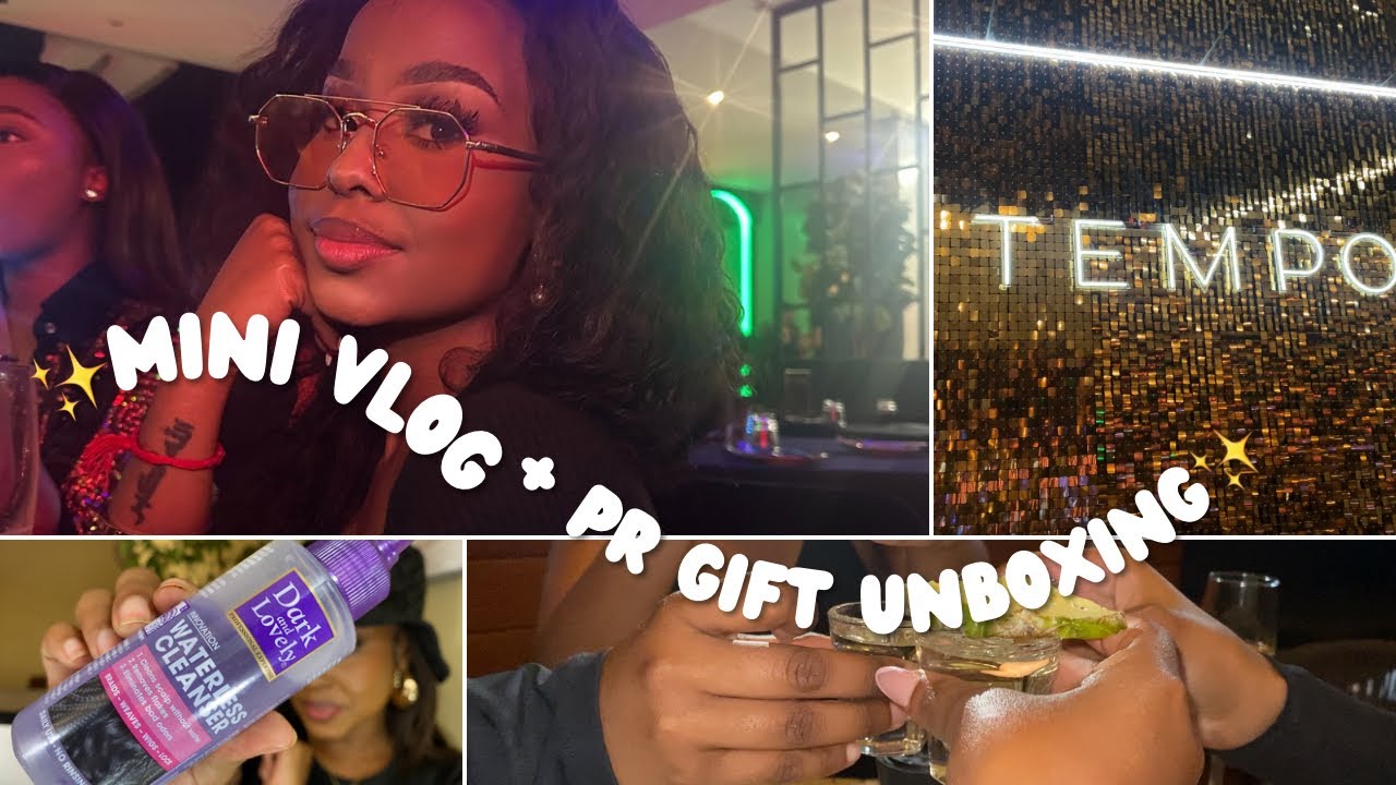 #vlog| TEMPO RELAUNCH FT MAYBELLINE , PR UNBOXING .