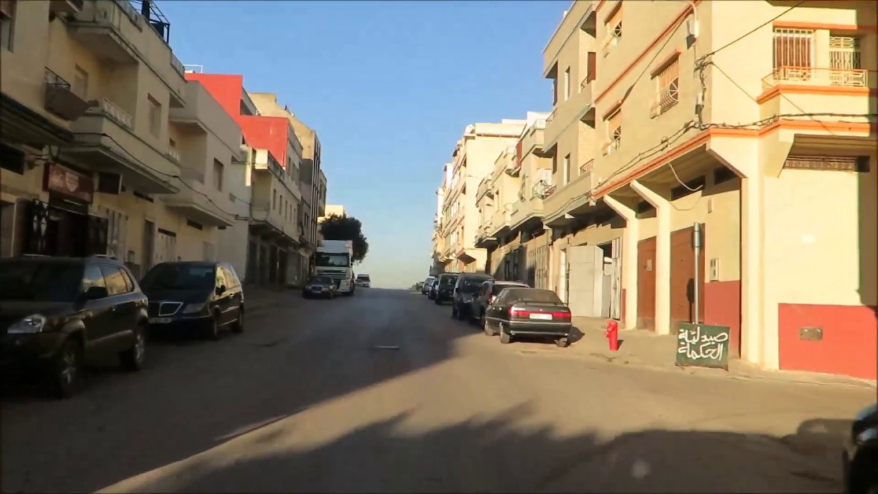 شارع عمر المختارحي موح باكو وحي ارض الدولة  طنجة 17-01-2017  morocco tangier